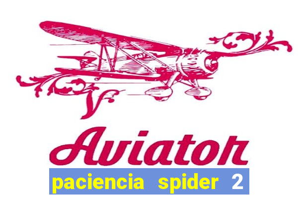 paciencia spider 2 naipes jogar